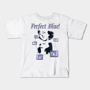 Perfect Blue ''SIGNAL WAVES'' V1 Kids T-Shirt